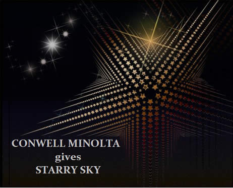 Conwell Minolta - Starry Night